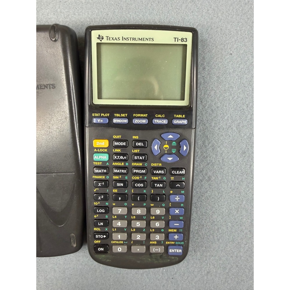 Texas Instruments TI-83 Graphing Calculator Tested - Picture 2 of 7
